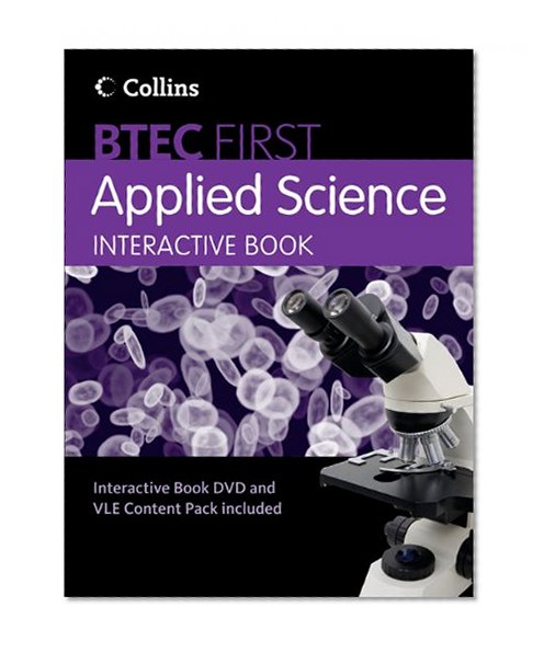 Book Cover Interactive Book (BTEC First Applied Science)