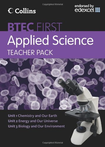 Book Cover Teacher Pack (BTEC First Applied Science)