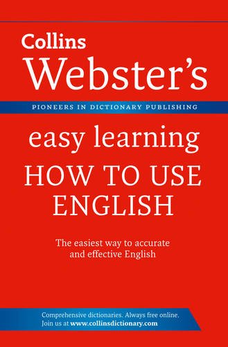 Book Cover Collins Webster's Easy Learning How to Use English.