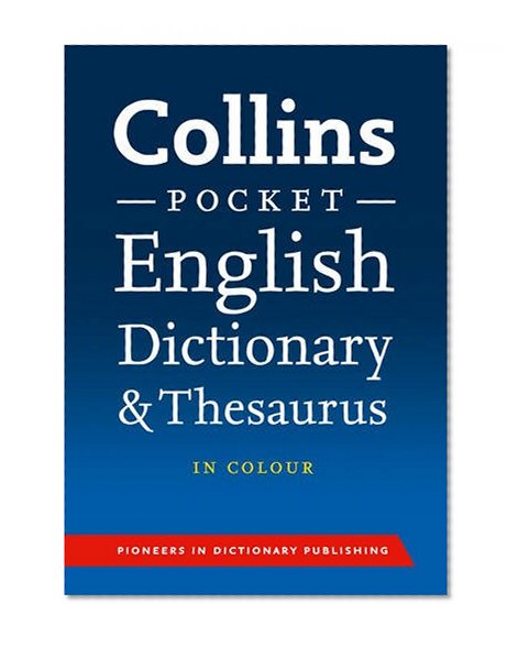 Book Cover Collins English Dictionary and Thesaurus (Collins Pocket)