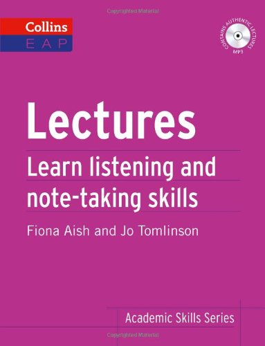 Book Cover Lectures: Learn Academic Listening and Note-Taking Skills (Collins English for Academic Purposes)