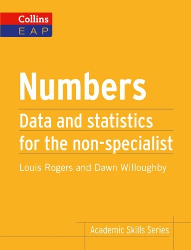Book Cover Numbers: Statistics and Data for the Non-Specialist (Collins English for Academic Purposes)