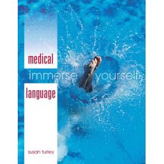 Book Cover Medical Language: Immerse Yourself- Text Only
