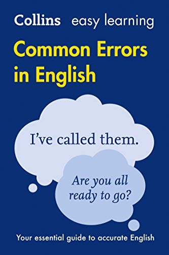 Book Cover Collins Common Errors In English