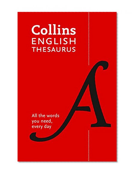 Book Cover Collins English Thesaurus