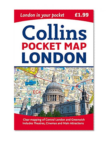 Book Cover Collins Pocket Map London
