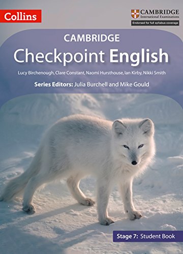 Book Cover Cambridge Checkpoint English — Cambridge Checkpoint English Student Book 1 (Collins Cambridge Checkpoint English)