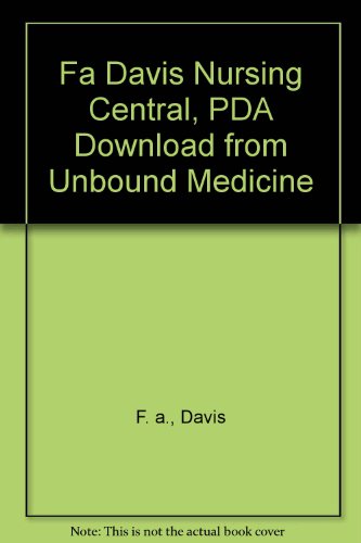 Book Cover Fa Davis Nursing Central, PDA Download from Unbound Medicine