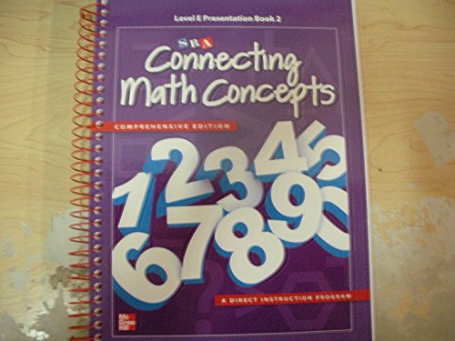 Book Cover SRA Connecting Math Concepts Level E Presentation Book 2