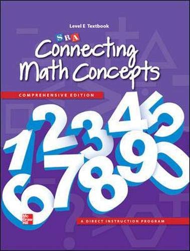 Book Cover Connecting Math Concepts Level E, Textbook