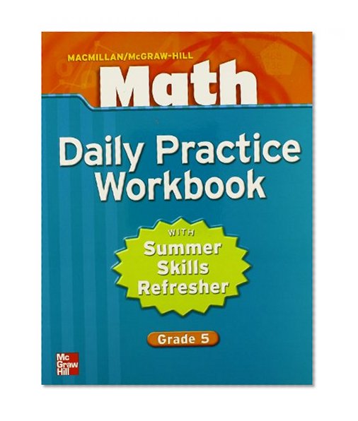 Book Cover Math: Daily Practice Workbook, Grade 5