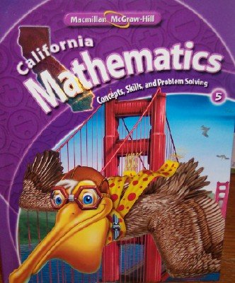 Book Cover California Mathematics Grade 5 (Concepts, Skills, and Problem Solving) (Concepts, Skills, and Problem Solving)