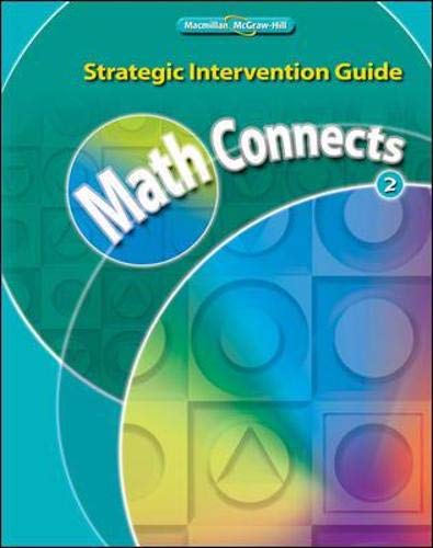 Book Cover Math Connects, Grade 2, Strategic Intervention Guide (ELEMENTARY MATH CONNECTS)