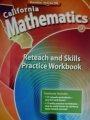 Book Cover California Mathematics 3 Reteach and Skills Practice Workbook