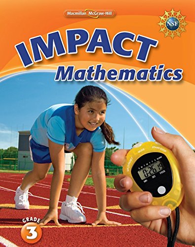 Book Cover Math Connects, Grade 3, IMPACT Mathematics, Student Edition