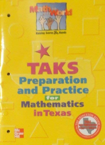 Book Cover Math in My World Taks Preparation and Practice for Mathematics in Texas - Grade 1