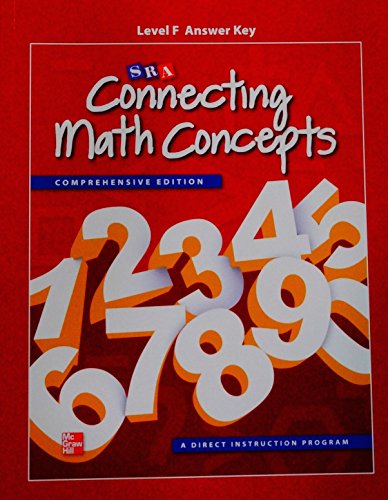 Book Cover Connecting Math Concepts Level F, Additional Answer Key