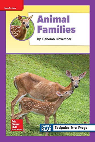 Book Cover Reading Wonders Leveled Reader Animal Families: ELL Unit 2 Week 4 Grade 2 (ELEMENTARY CORE READING)
