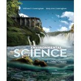 Book Cover Cunningham, Environmental Science: A Global Concern © 2015 13e, AP Student Edition (Reinforced Binding) (A/P ENVIRONMENTAL SCIENCE)