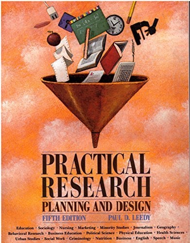 Book Cover Practical Research, Planning &Design - 5th edition