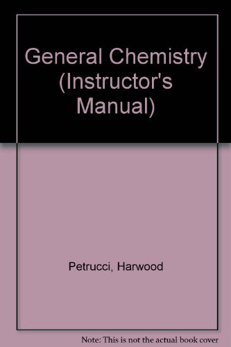 Book Cover General Chemistry (Instructor's Manual)