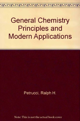 Book Cover General Chemistry Principles and Modern Applications