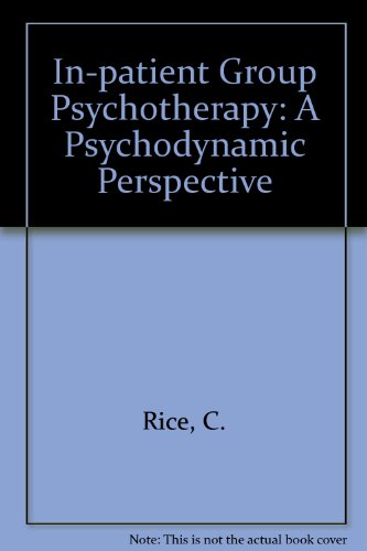 Book Cover Inpatient Group Psychotherapy : a Psychodynamic Perspective