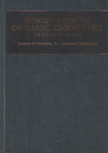 Book Cover Introduction to Organic Chemistry