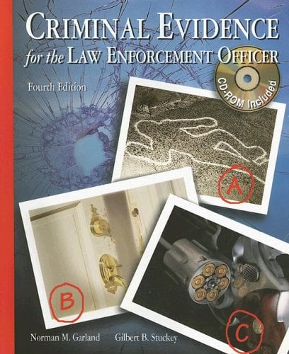 Book Cover Criminal Evidence for the Law Enforcement Officer with CDROM