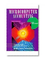 Book Cover Microcomputer Accounting: Tutorial and Applicatins With Daceasy/Book and 12 Disks