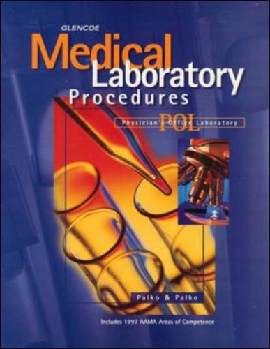 Book Cover Glencoe Medical Laboratory Procedures