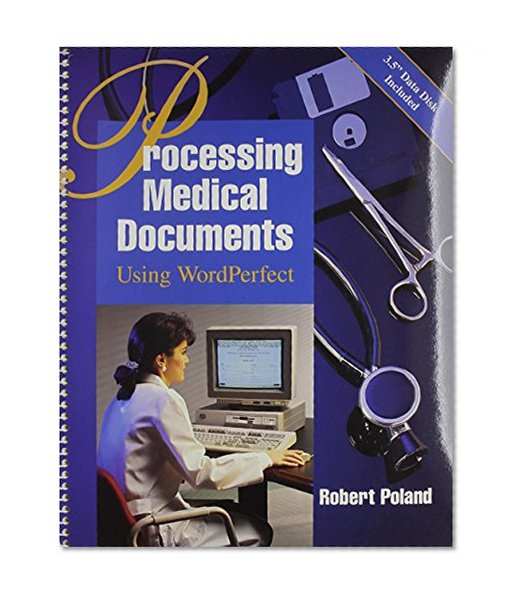 Book Cover Processing Medical Documents Using WordPerfect