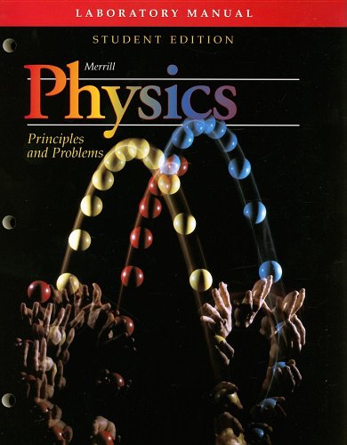 Book Cover Merrill Physics Laboratory Manual: Principles and Problems