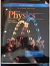 Book Cover Study Guide Teacher's Edition (Merrill Physics Principles and Problems)