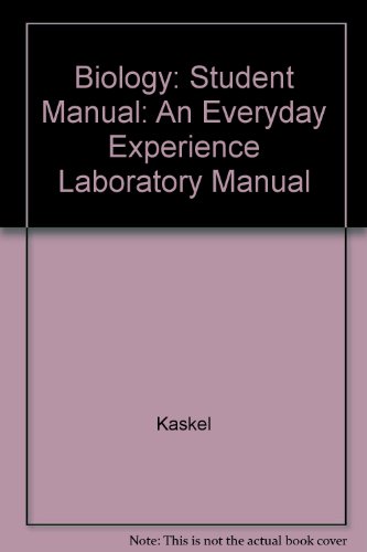 Book Cover Biology: An Everyday Experience