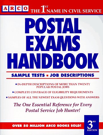 Book Cover Postal Exams Handbook (Arco Civil Service Test Tutor)