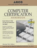Book Cover Computer Certification Handbook (ARCO)