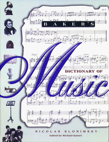 Book Cover Baker's Dictionary of Music
