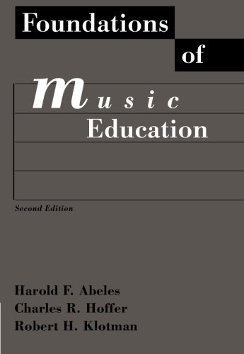 Book Cover Foundations of Music Education