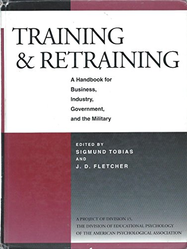 Book Cover Training & Retraining: A Handbook for Business, Industry, Government, and the Military (Macmillan research on education handbook series)