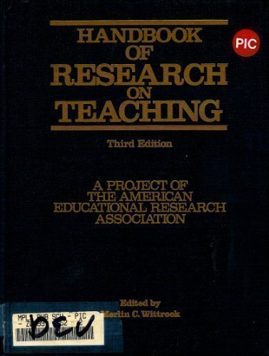 Book Cover Handbook of Research on Teaching (Macmillan research on education handbook series)