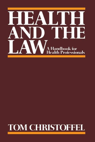 Book Cover Health and the Law