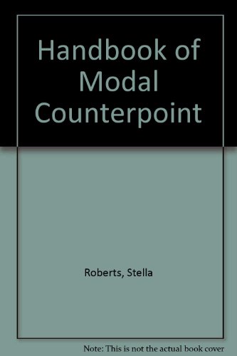 Book Cover Handbook of Modal Counterpoint