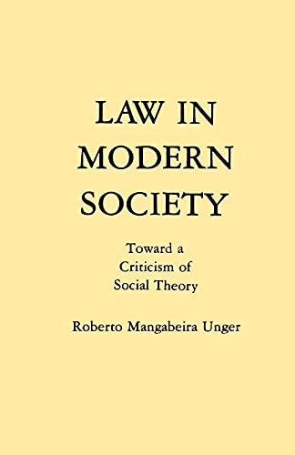 Book Cover Law in Modern Society