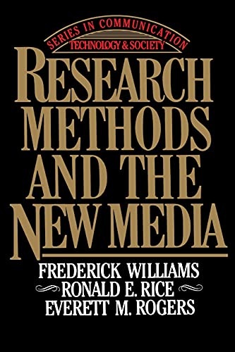 Book Cover Research Methods and the New Media (Series in Communication Technology and Society)