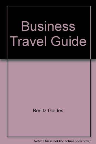 Book Cover Berlitz Business Travel Guide: Europe