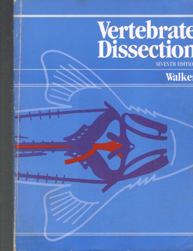 Book Cover Vertebrate Dissection (Saunders series in organismic biology)