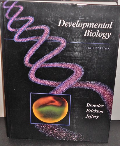 Book Cover Developmental Biology