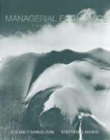 Book Cover Managerial Economics (The Dryden Press series in economics)