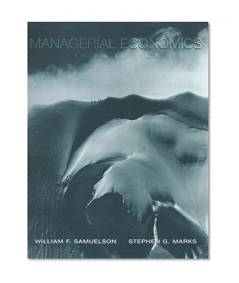 Book Cover Managerial Economics